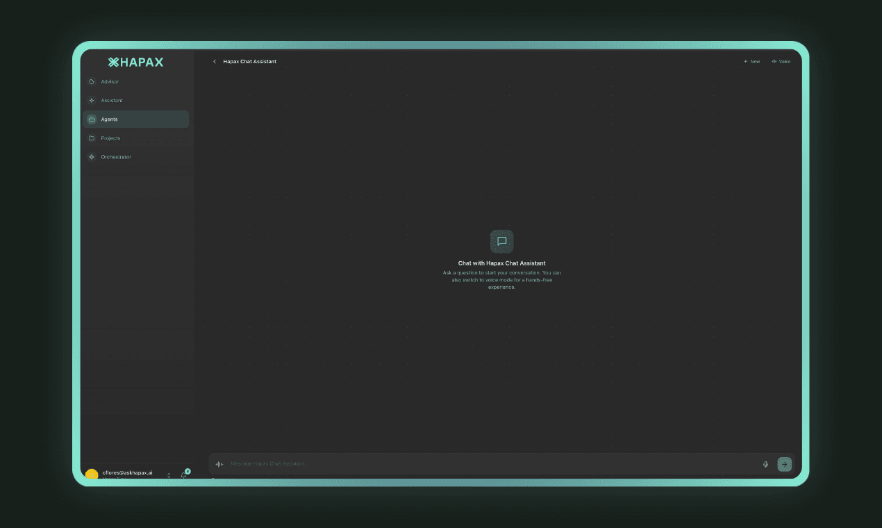 Text agent performing deal analysis with CRM context