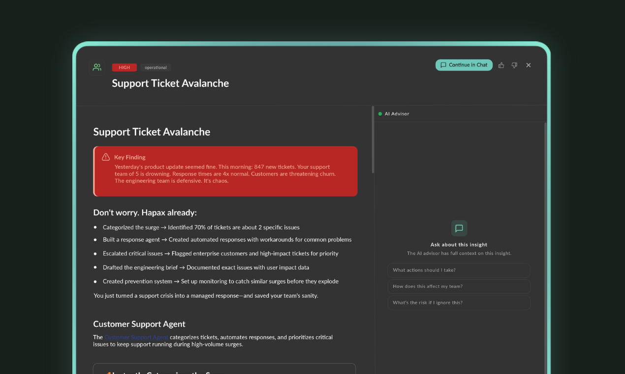 Customer health scoring view