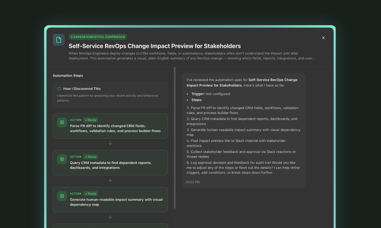 Operations automation workflows
